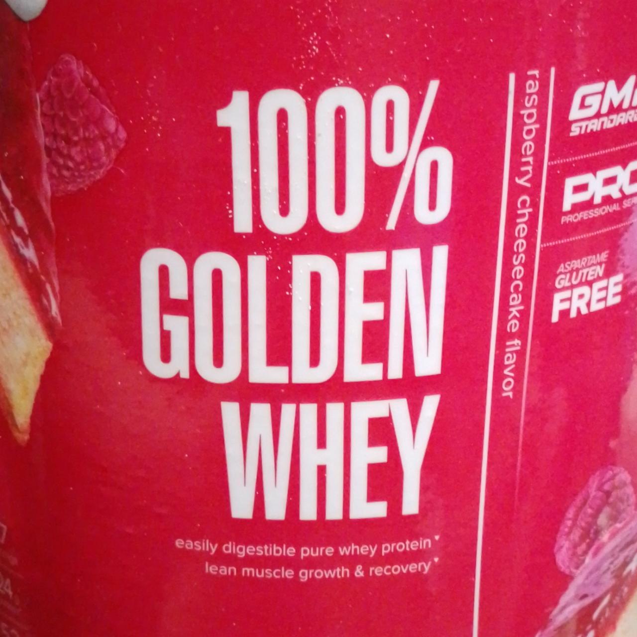 Фото - Golden whey raspberry cheesecake 100% Maxler