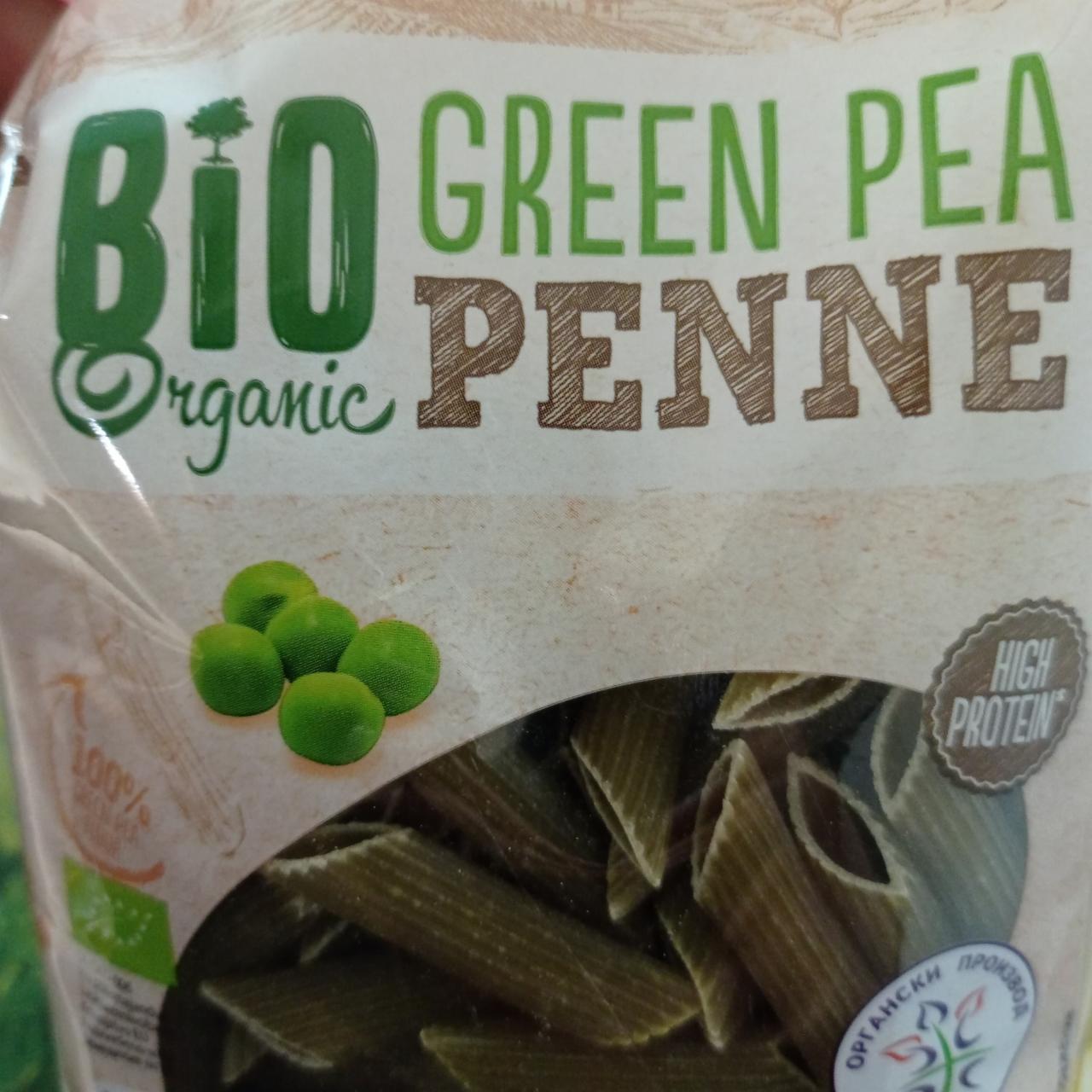 Фото - Green pea penne proten bio \ organic