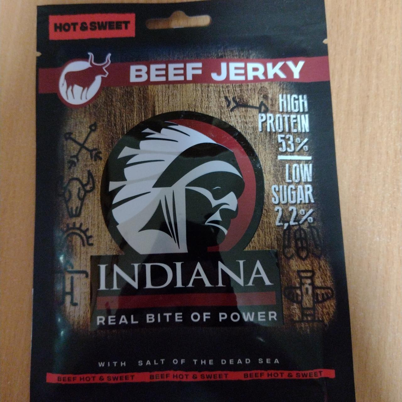 Фото - Beef Jerky Indiana Hot&sweet