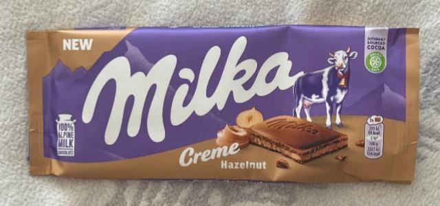 Фото - Milka Crème Hazelnut