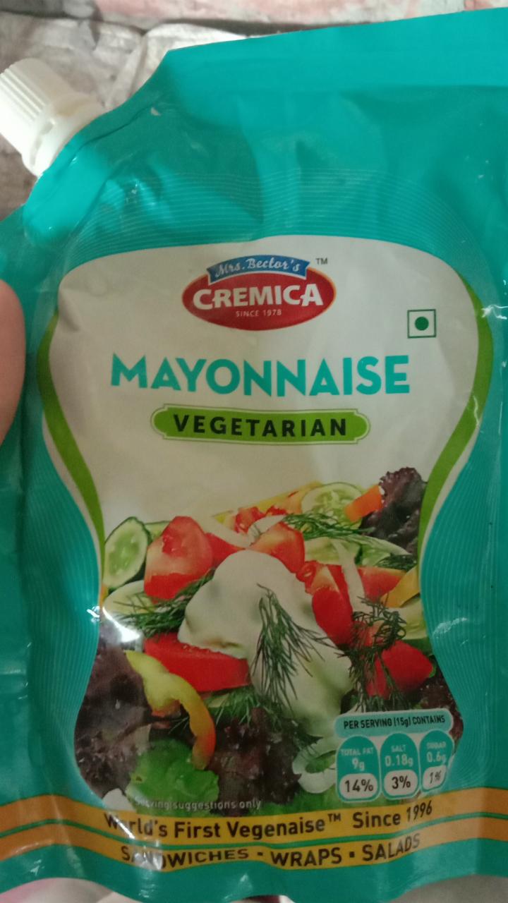 Фото - mayonnaise vegetarian Cremica Mr Bector