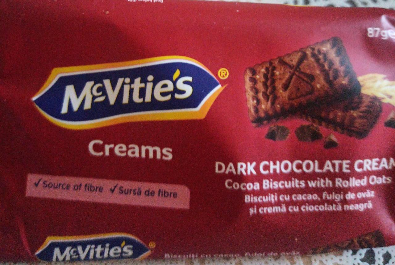 Фото - Dark chocolate creams McVitie´s