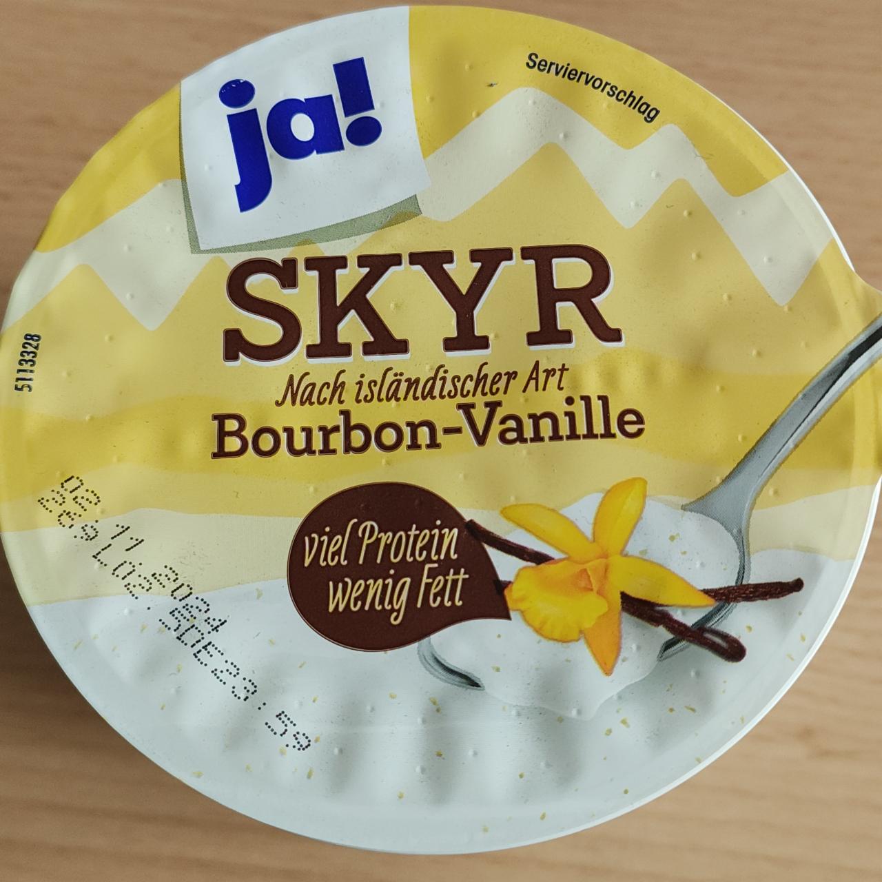 Фото - Skyr bourbon-vanille viel protein wenig fett Ja!