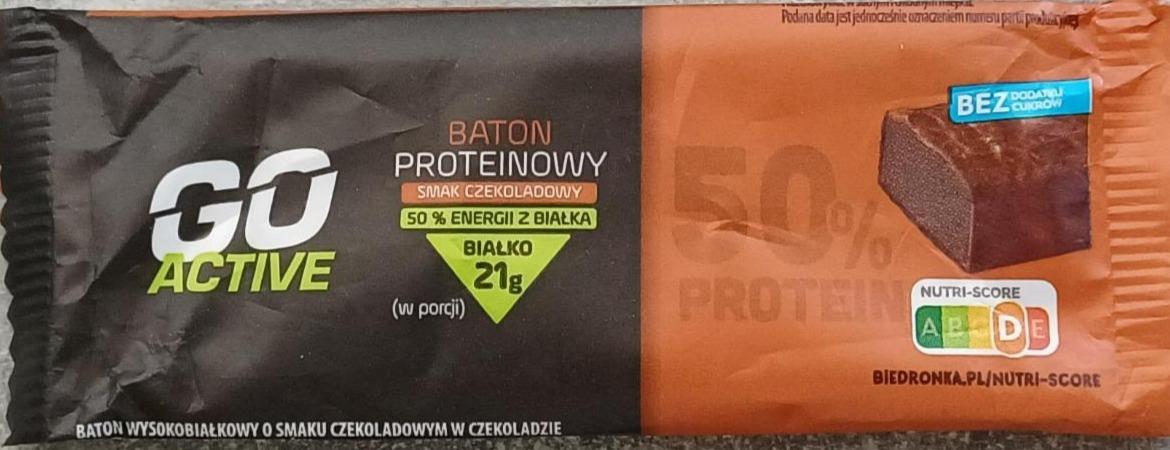 Фото - Baton proteinowy smak czekolady Go Active