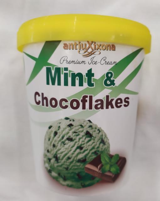 Фото - Мятное мороженое с кусочками глазури Antiu Xixona mint & chocoflakes