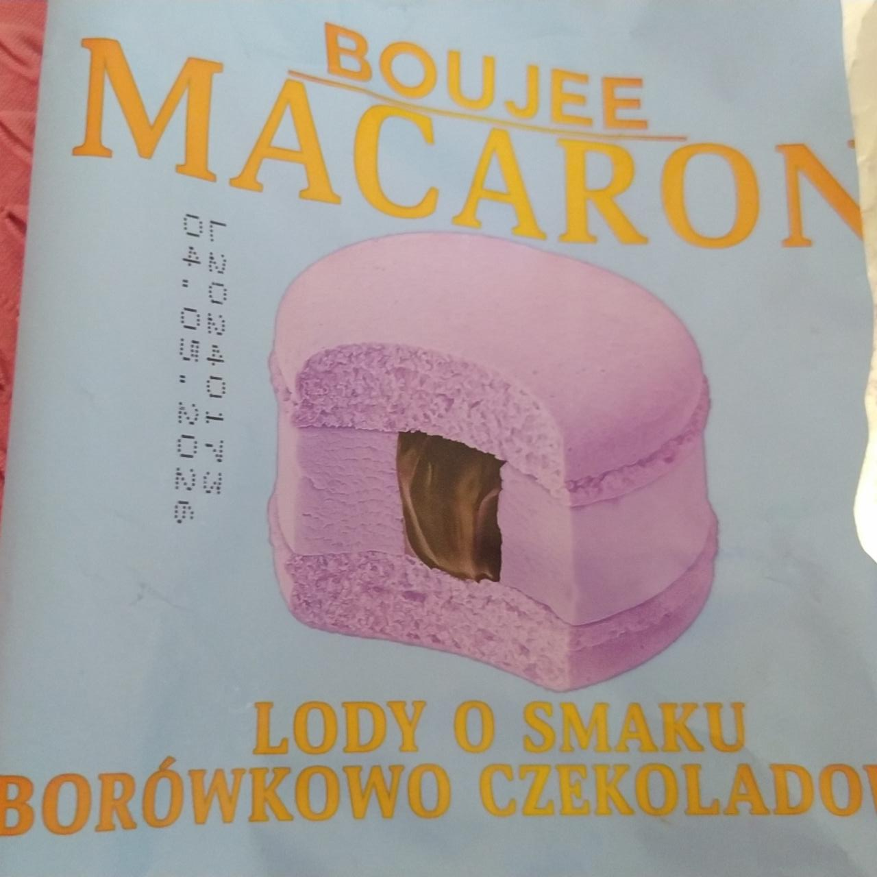 Фото - Lody o smaku borowkowo czekoladowe Macaron Boujee