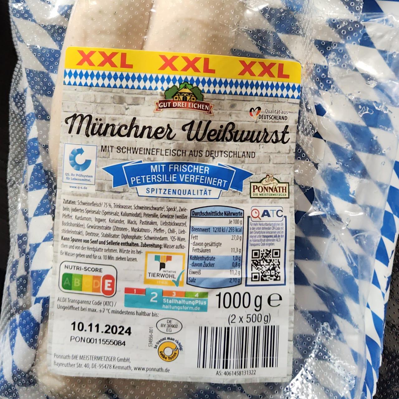 Фото - Münchner weißwurst Gut drei Eichen