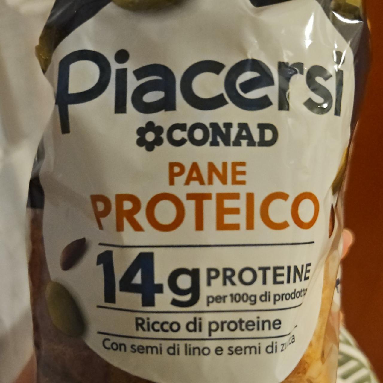 Фото - Piacersi pane proteico 14g proteine Conad