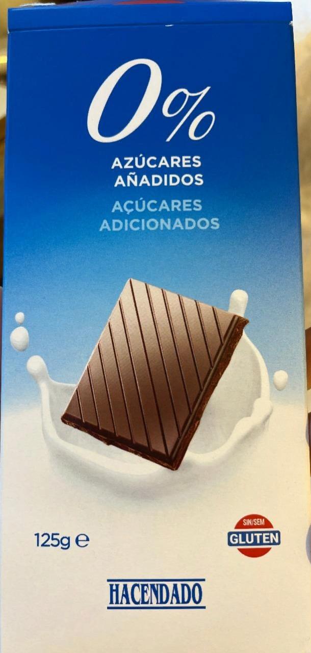 Фото - Chocolate 0% azúcares añadidos Hacendado