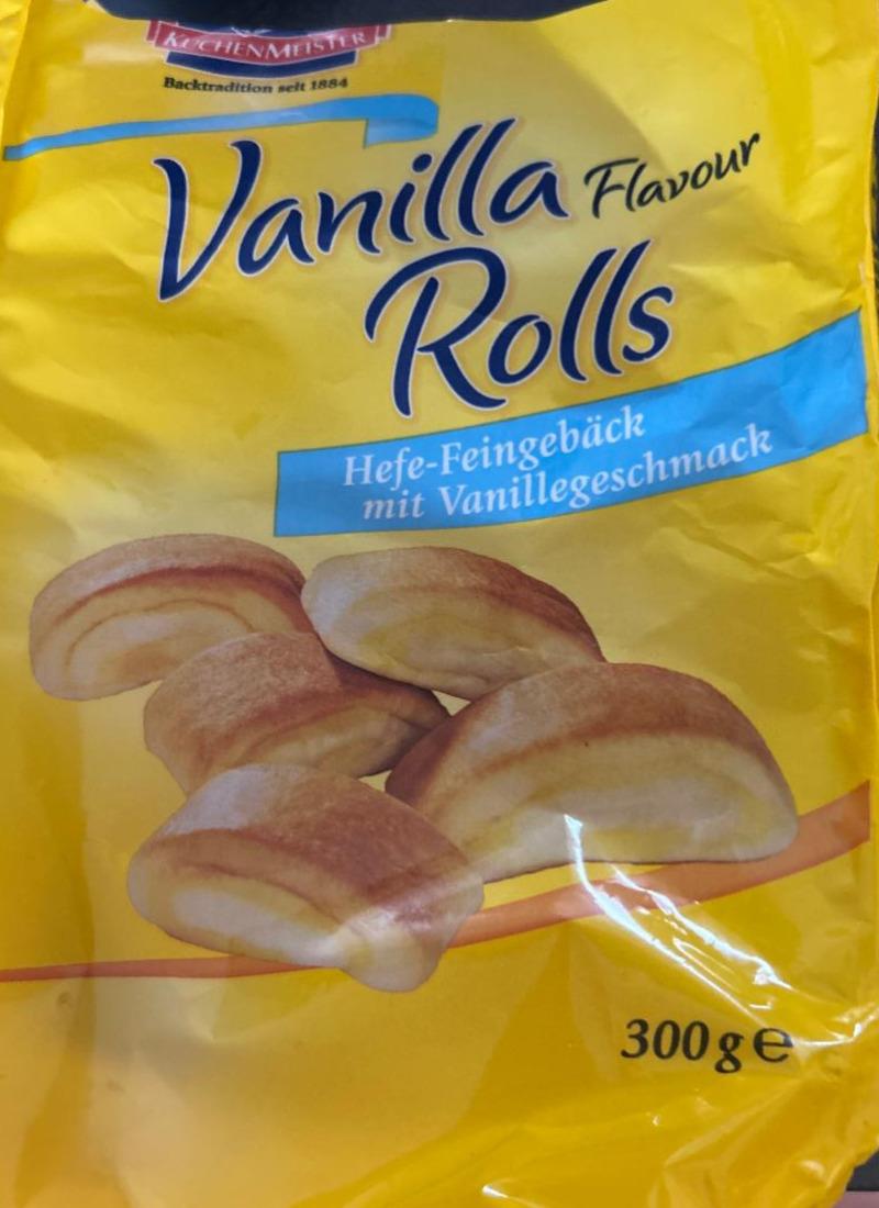 Фото - Vanilla Rolls Flavour Hefe Feingebäck mit Vanillegeschmack KuchenMeister