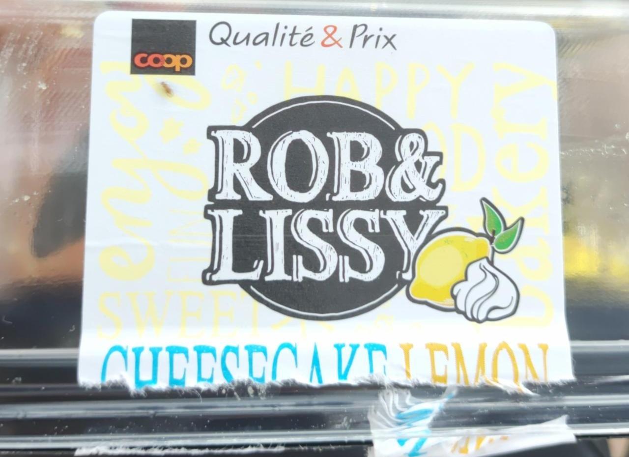 Фото - Qualite&prix rob&lissy cheesecake lemon Coop