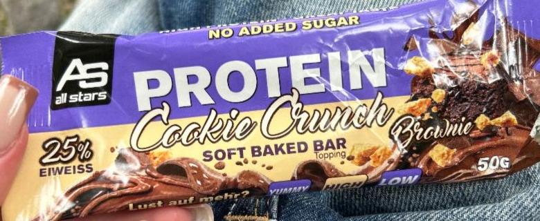 Фото - Protein cockie oriunch soft baked bar All Stars