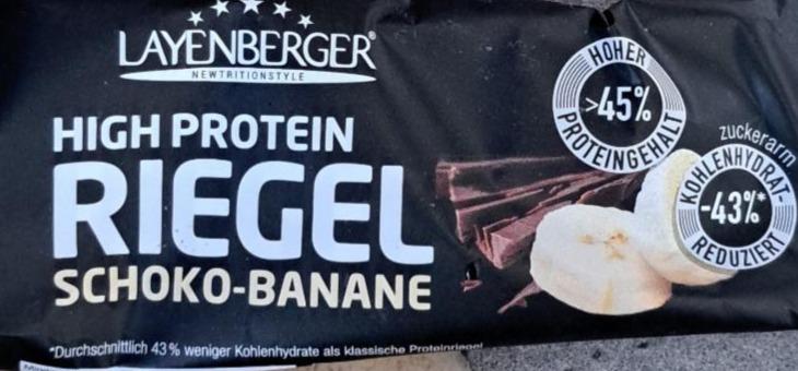 Фото - High protein bar chocolate banana Layenberger