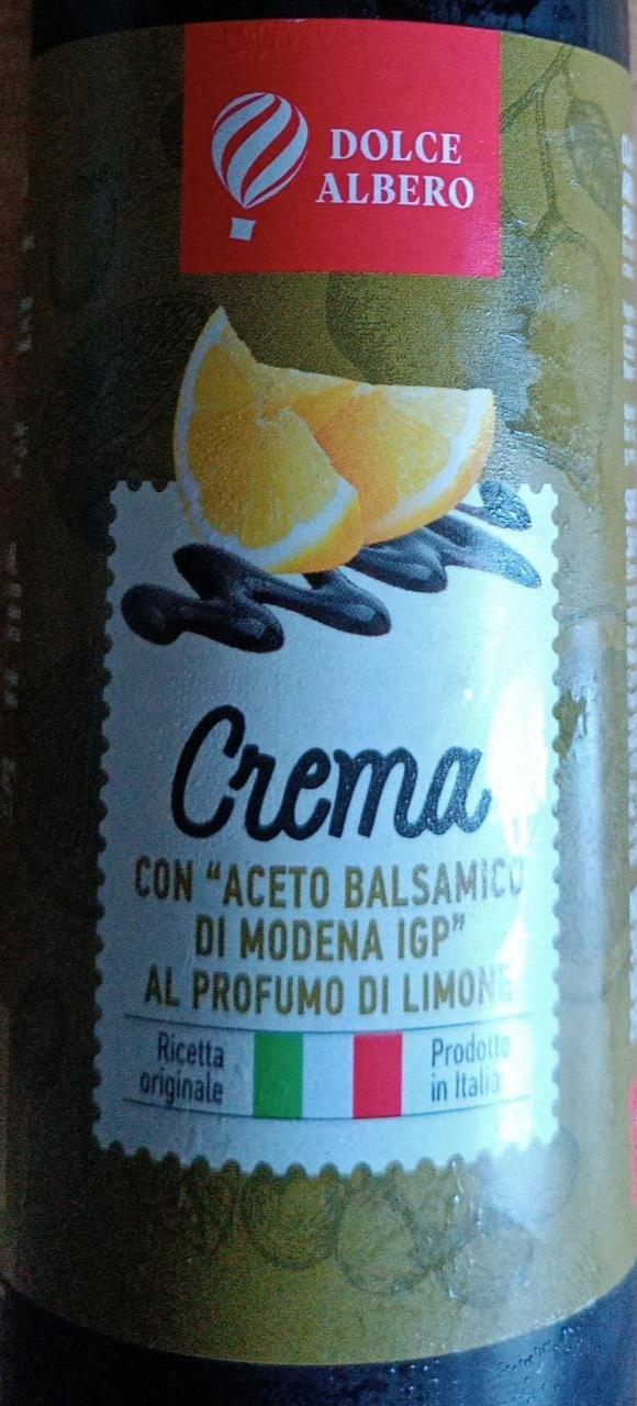 Фото - Crema con aceto balsamico di modena igp al profumo di limons Dolce Albero