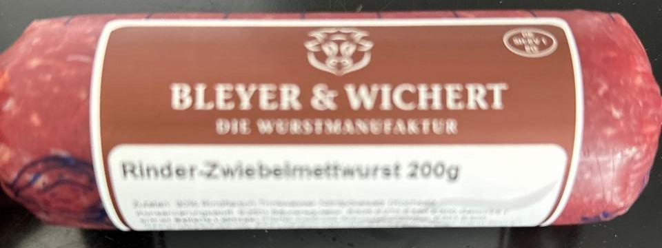 Фото - Rinder zwiebelmettwurst Bleyer & Wichert