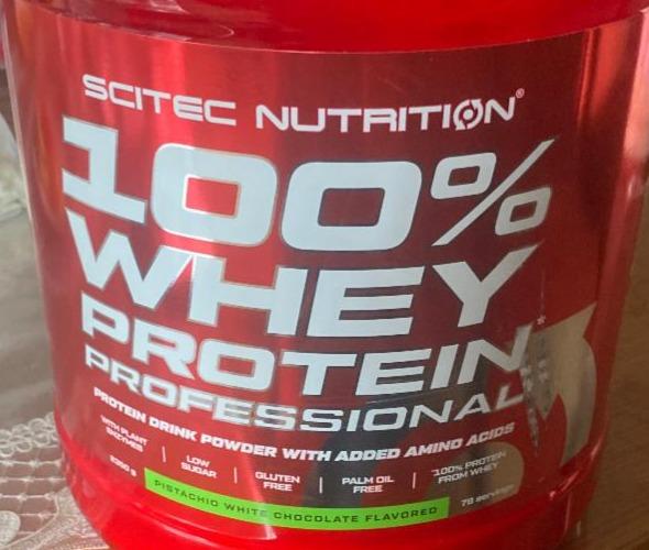 Фото - 100% Whey protein professional pistachio white chocolate flavored Scitec Nutrition