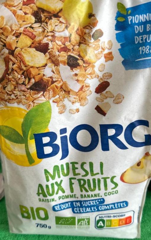 Фото - Muesli aux fruits Bjorg