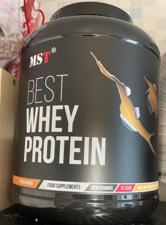 Фото - Best whey protein+enzyme MST