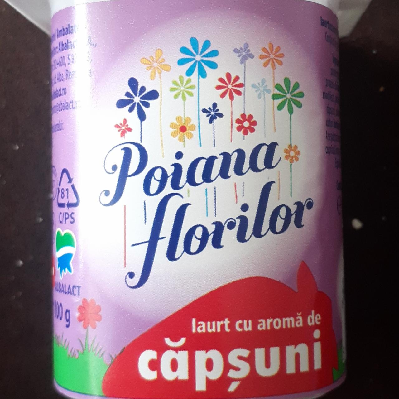 Фото - Laurt cu aromă de capsuni Poiana Florilor