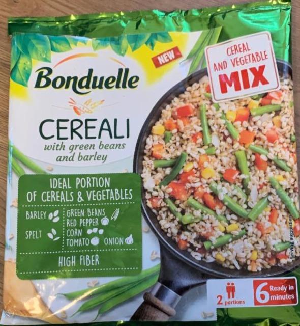 Фото - Cereali with green beans and barley Bonduelle