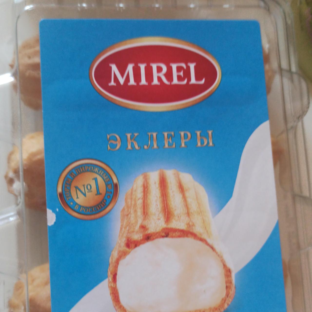 Фото - Пирожные эклеры с белковым кремом Mirel