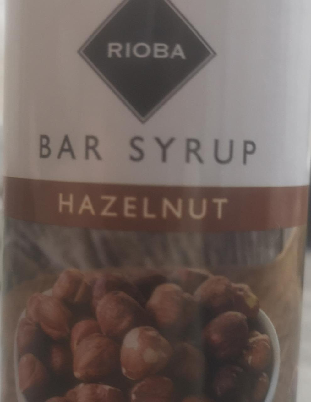 Фото - Bar syrup hazelnut Rioba