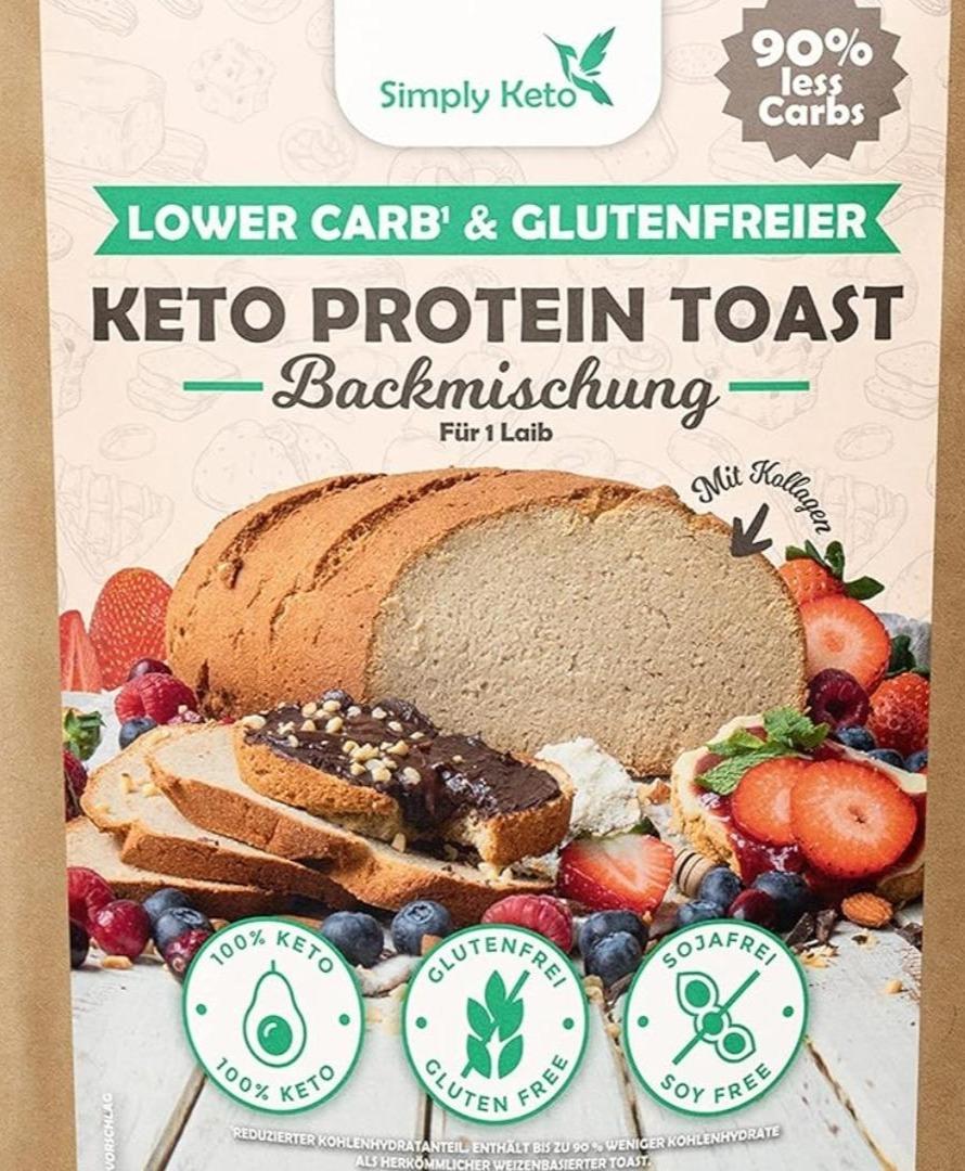 Фото - Keto protein toast backmischung Simply Keto