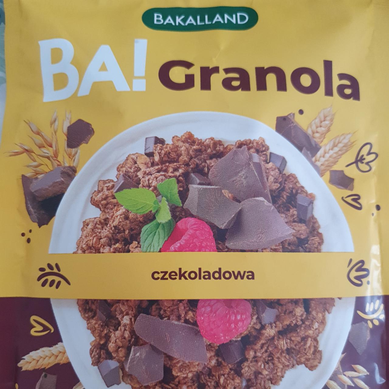 Фото - Ba! Granola czekoladowa Bakalland