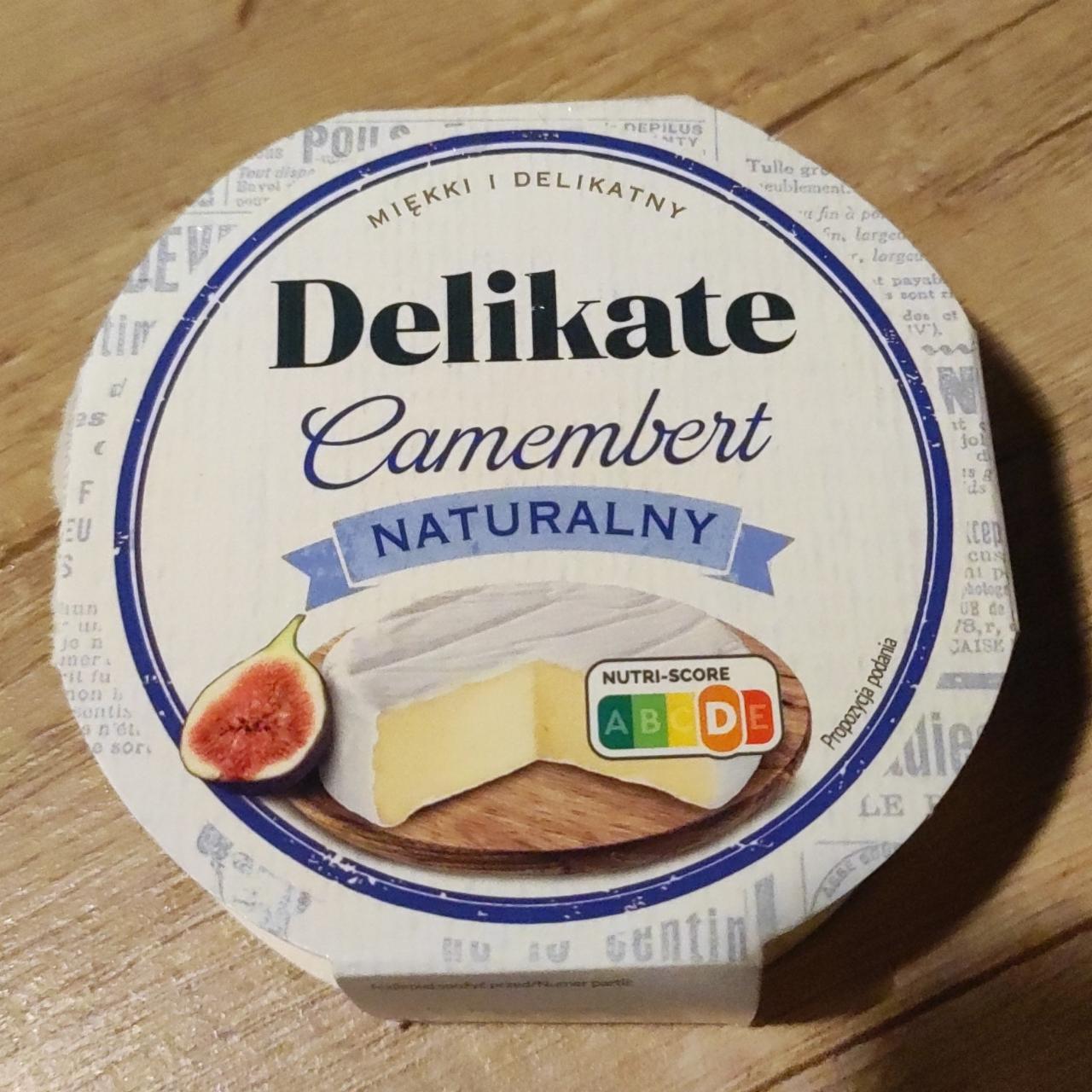 Фото - Сыр натуральный мягкий с плесенью Camembert Naturalny Delikate