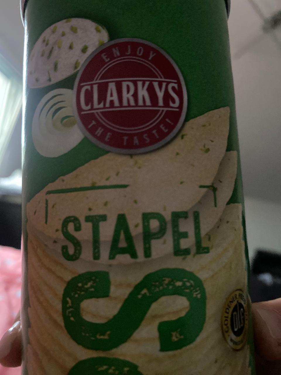 Фото - Stapelchips Sour Creme&Onion Clarkys