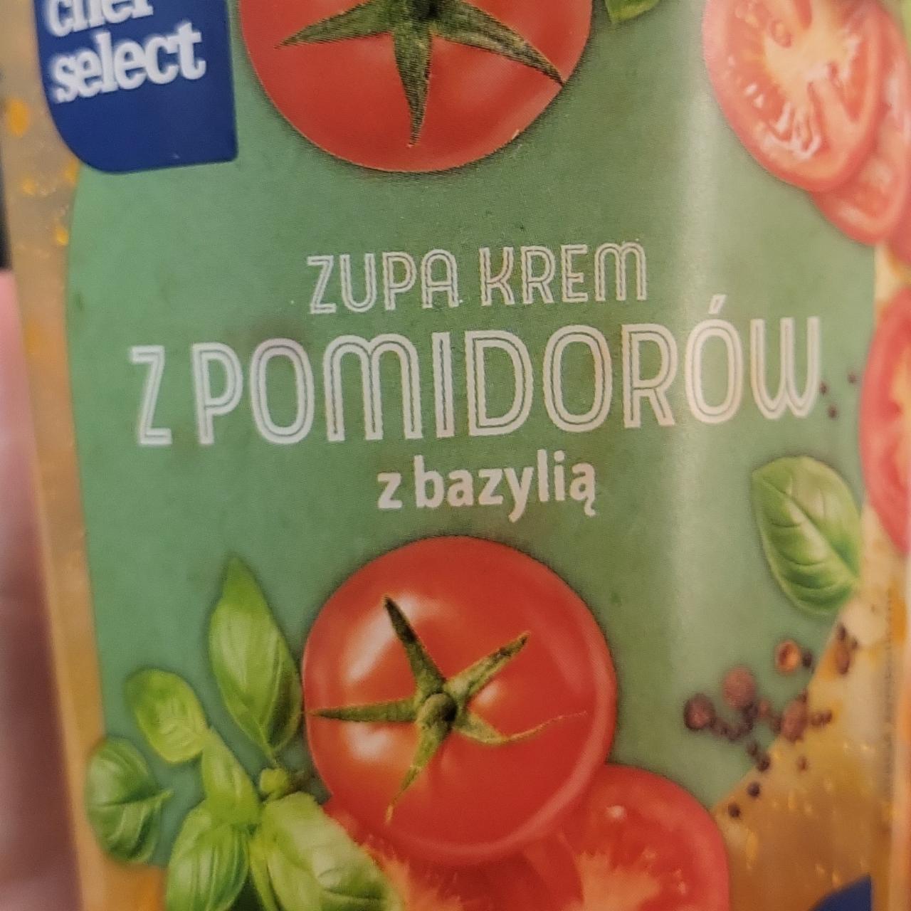 Фото - Zupa krem z pomidorów z bazylią Chef select