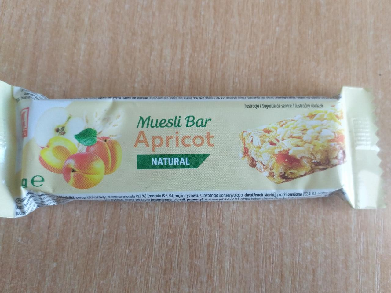 Фото - Muesli Bar Apricot батончик мюсли с абрикосом K-Classic