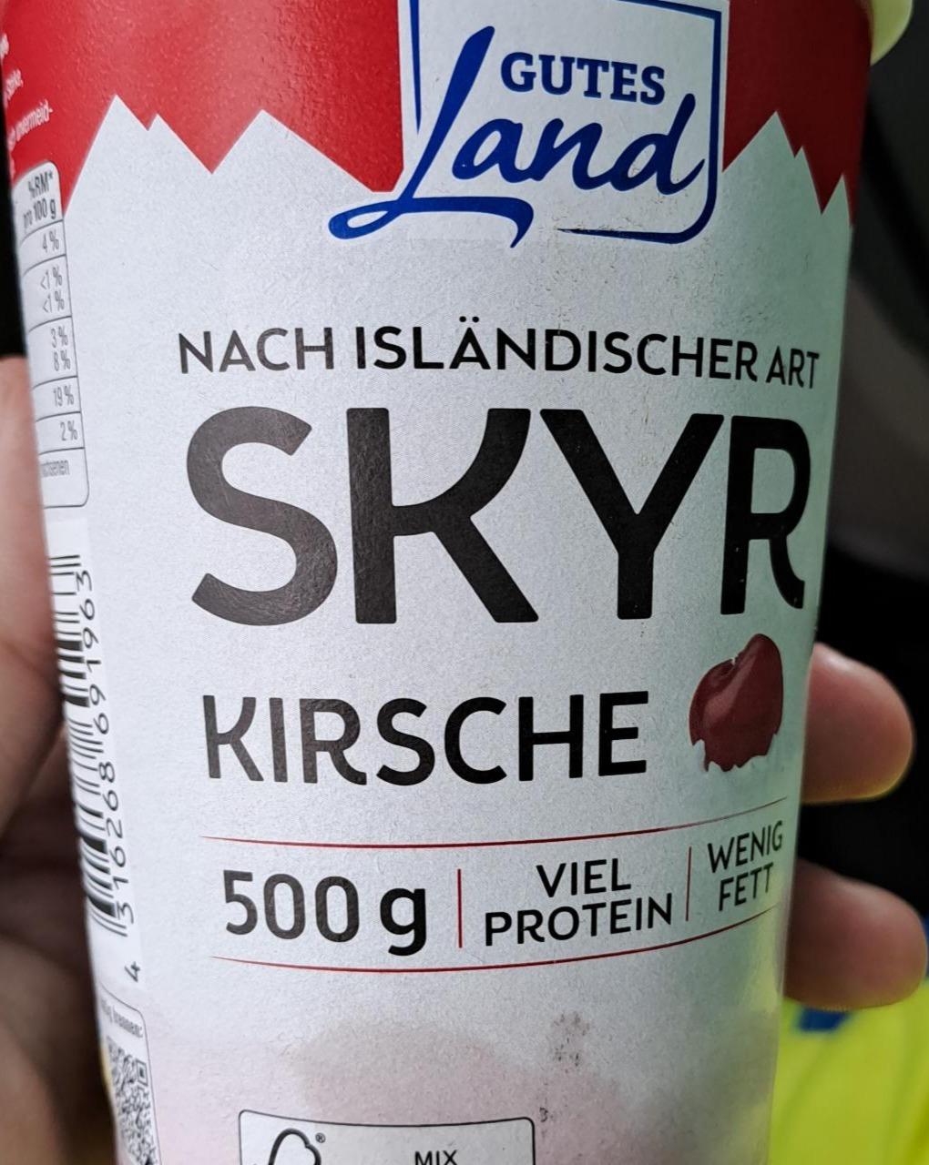 Фото - Skyr kirsche Gutes Land