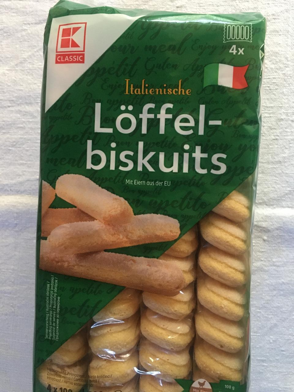 Фото - Italienische Löffel-biskuits K-Classic