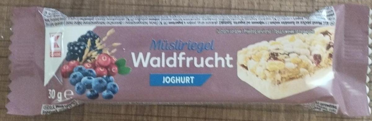 Фото - Müsliriegel waldfrucht joghurt K-Classic