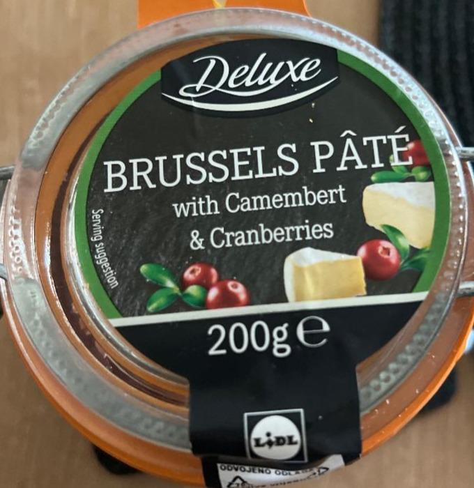 Фото - Brussels pâté with camembert & cranberries Deluxe