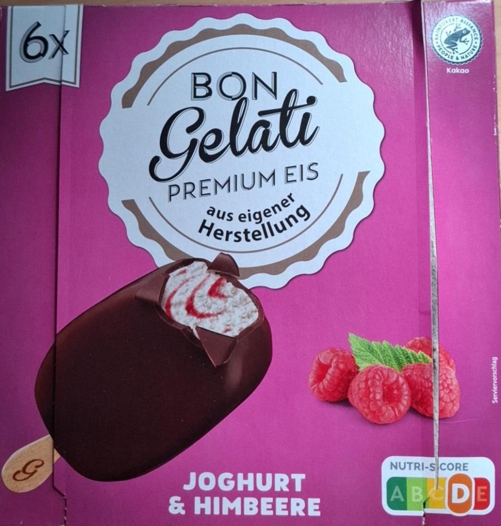 Фото - BON Gelati PREMIUM EIS JOGURT HIMBEERE Lidl