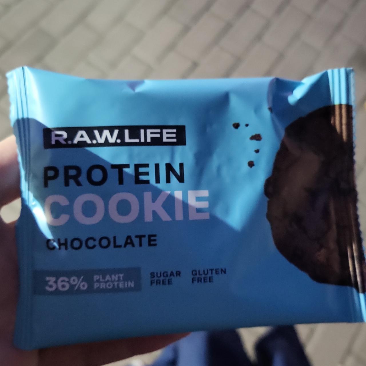 Фото - Pfotein cookie chocolate R.A.W. Life