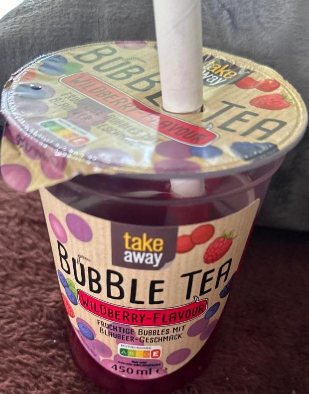 Фото - Bubble Tea wildberry flavor Take Away