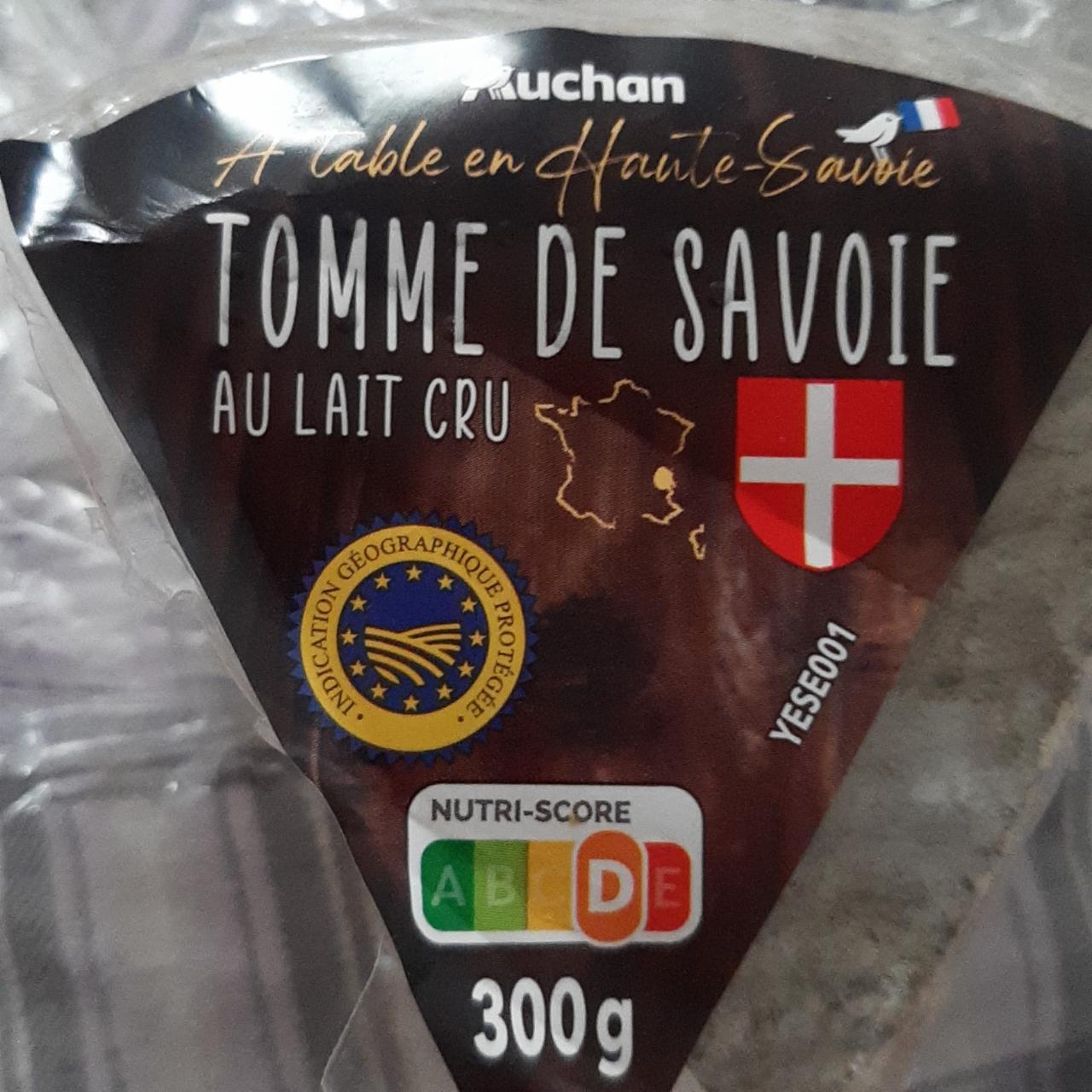 Фото - Tomme de savoie au lait cru Auchan