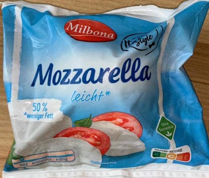 Фото - Mozzarella Milbona