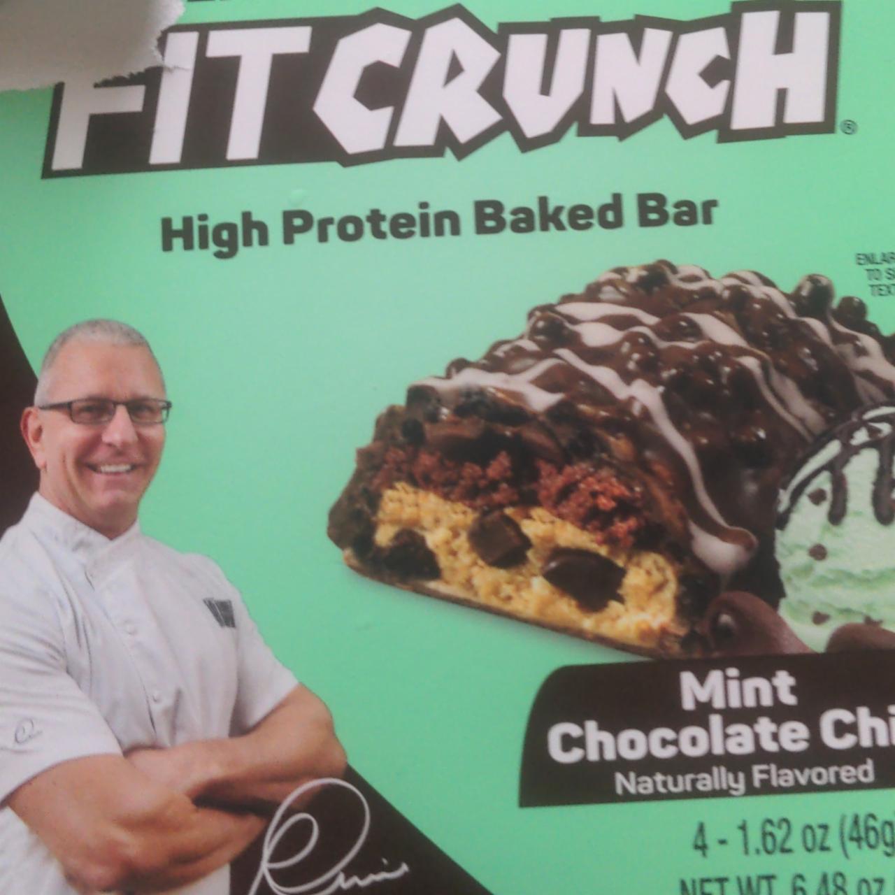 Фото - High Protein Baked Bar Mint Chocolate Fit crunch