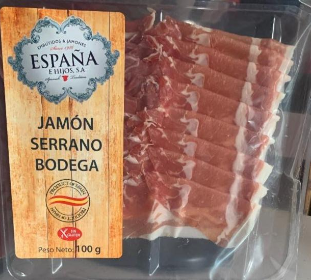 Фото - Хамон Jamon Serrano Bodega Испания Espana