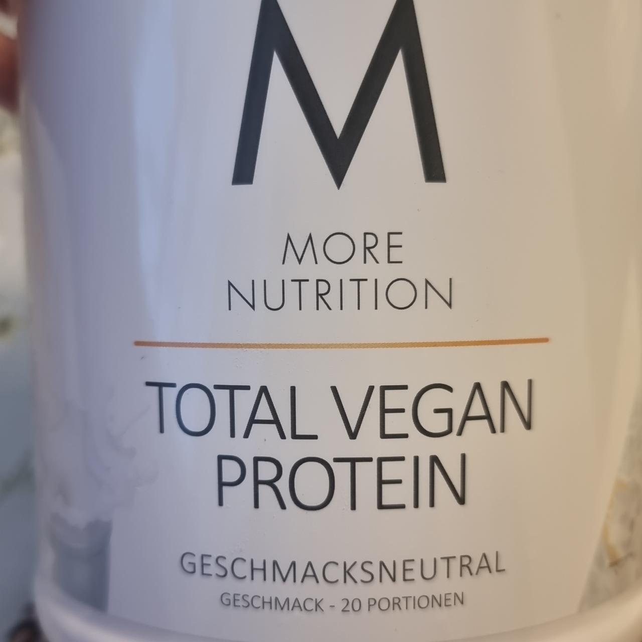 Фото - Total Vegan Protein More Nutrition