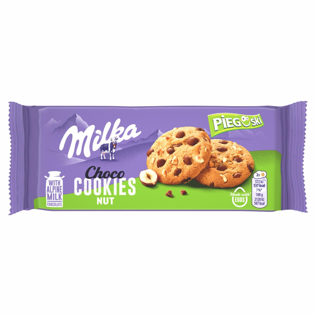 Фото - печенье с шоколадом Choco Cookie Milka Милка