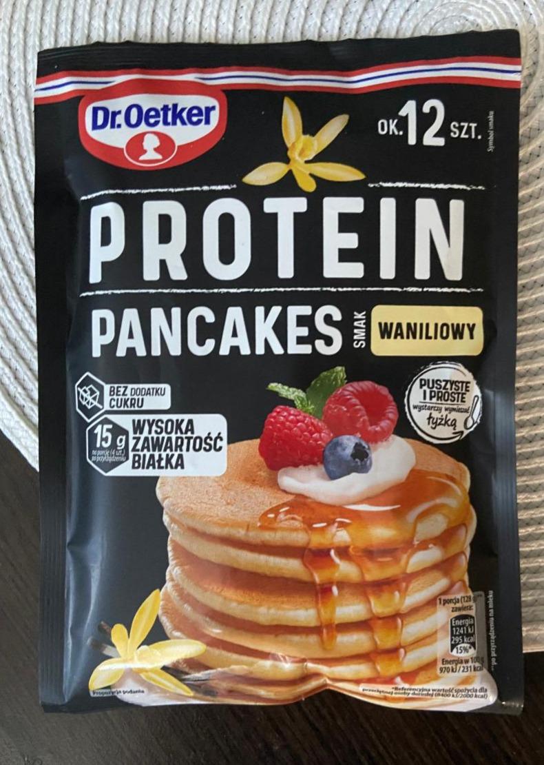 Фото - Protein Pancakes Mieszanka w proszku smak waniliowy Dr. Oetker