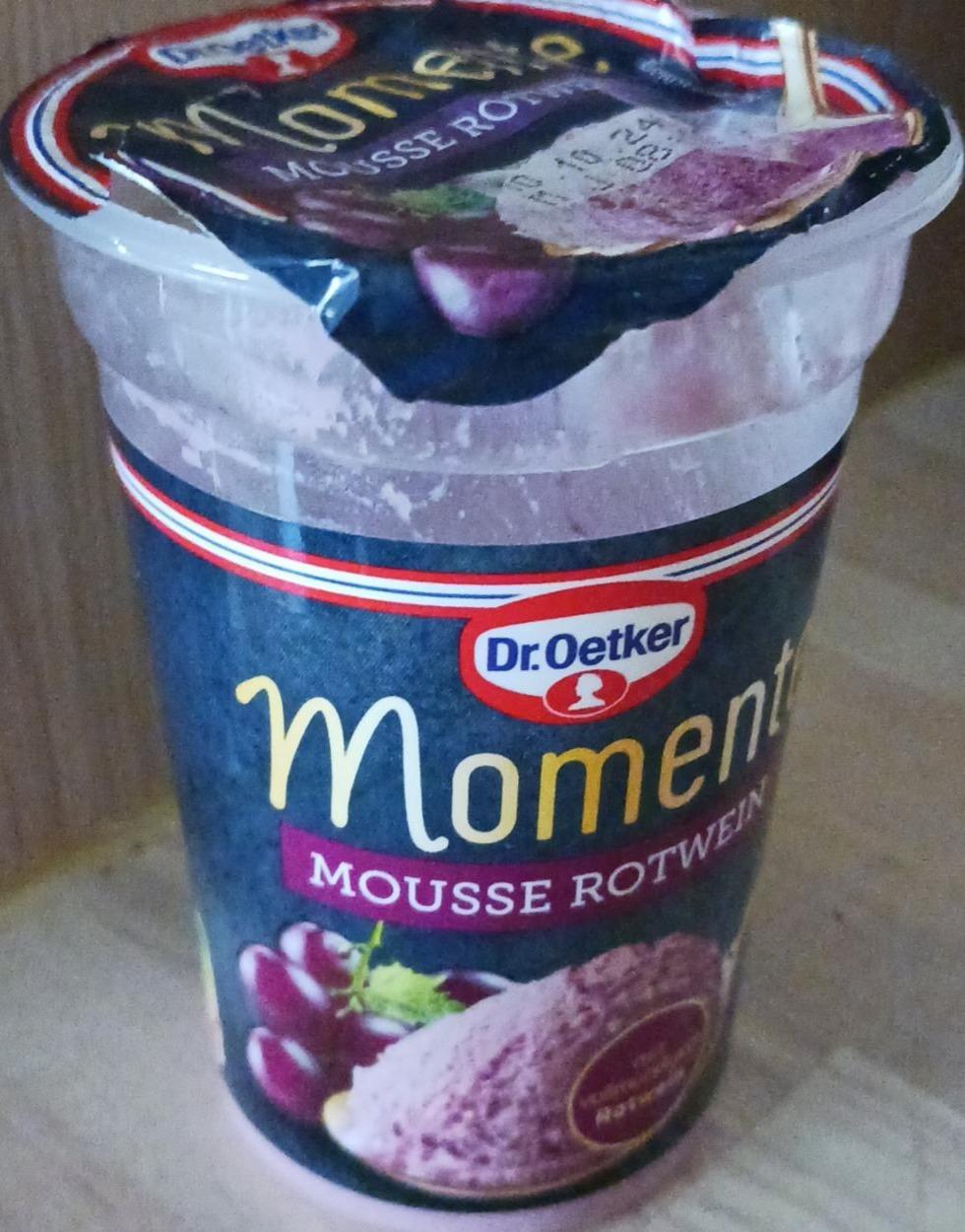 Фото - Momente mousse rotwein Dr.Oetker