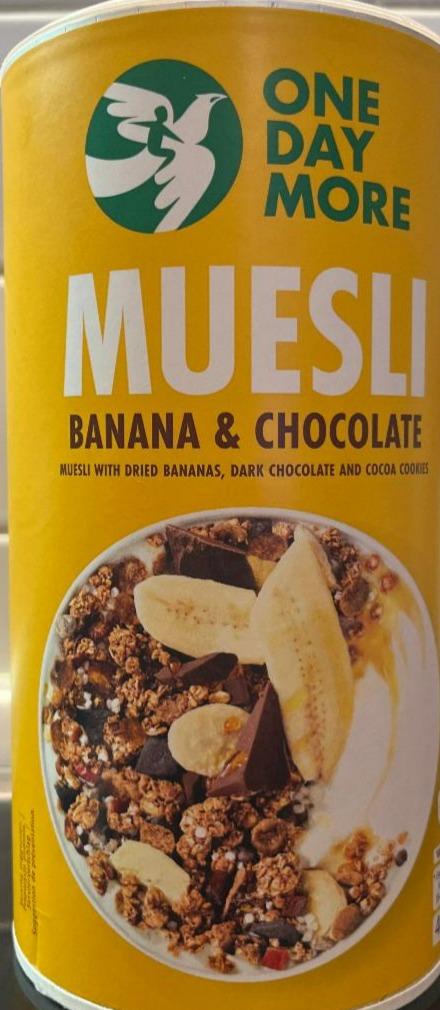 Фото - Muesli banana & chocolate OneDayMore