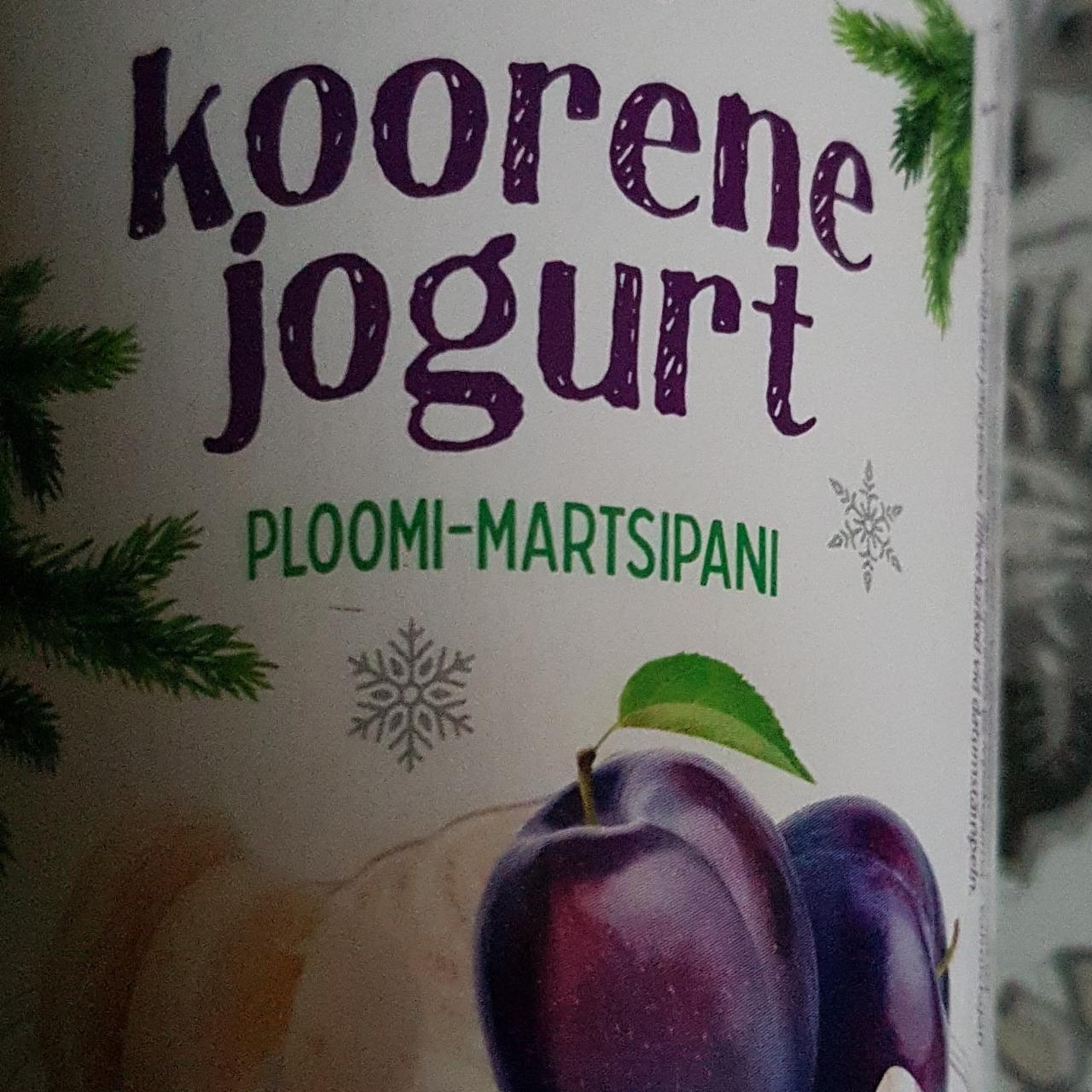 Фото - Koorene jogurt ploomi-martsipani Farmi