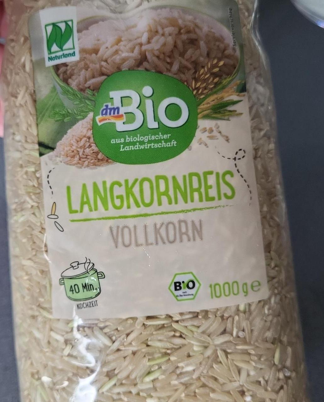 Фото - Langkornreis Vollkorn dmBio